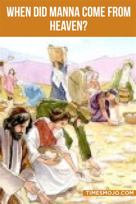 When did manna come from heaven? - TimesMojo