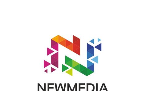 Newmedia Logo Template #67358 - TemplateMonster