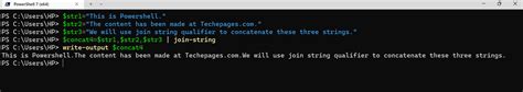 Image result for PowerShell Concatenate Strings
