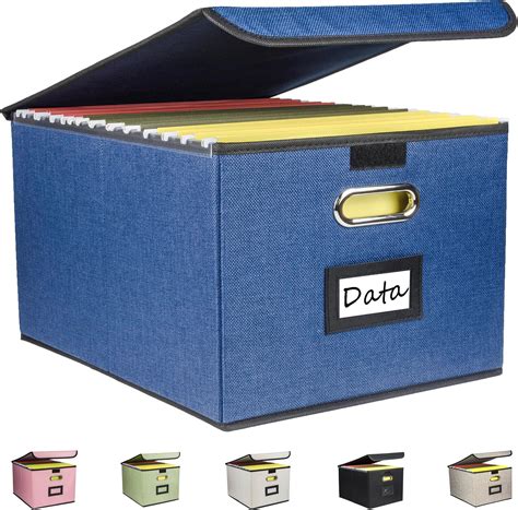 Image result for Decorative File Storage Box