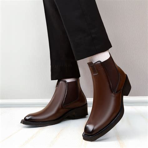 Men's 2-Inch Height Boost Boots – BxxyShoes