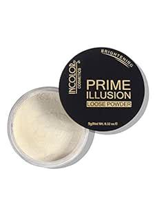 Buy INCOLOR Prime Illusion Loose Powder, Long Lasting, Light Weight ...