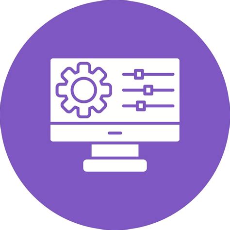 Configuration icon | Premium Vector