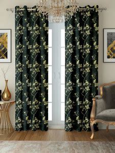 Cortina 213.36 cm (7 ft) Polyester Semi Transparent Window Curtain ...