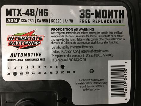 Interstate Battery Authorized Warranty Dealer