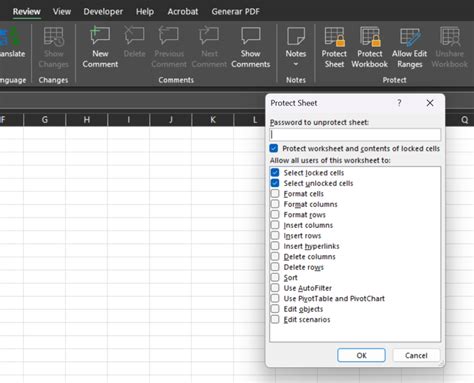 Excel Sheet Protection 的图像结果