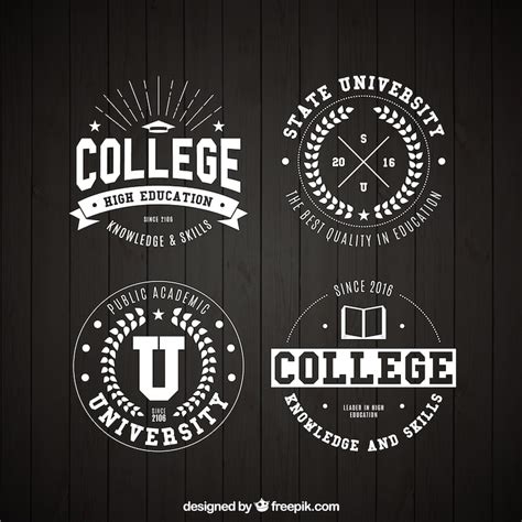 College logo Bilder - Kostenloser Download auf Freepik