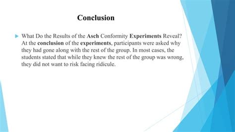 Conformity Experiment 的图像结果