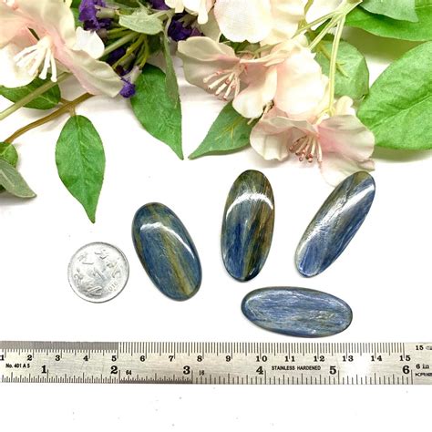 Blue Kyanite Cabochon for Telepathy & Psychic Communication