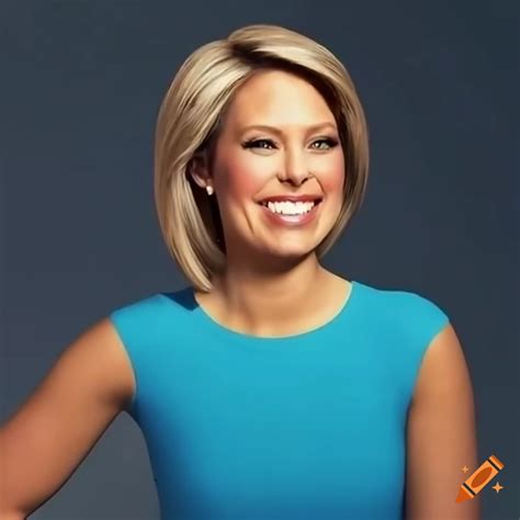 Portrait of meteorologist Dylan Dreyer on Craiyon