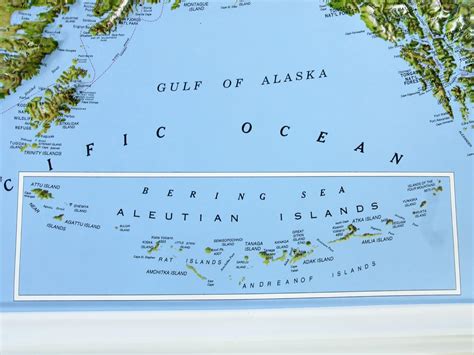 Buy Hubbard Scientific 3D Alaska AK2421 Map | A True Raised Relief Map ...