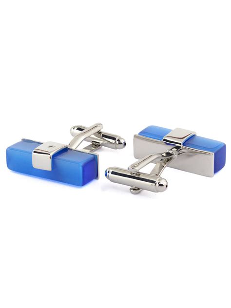 Buy King'S Ransom Blue Cufflinks Online |Buy Cufflinks Online | Peluche.in