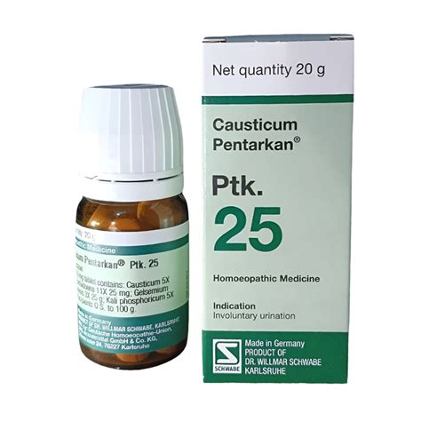 Causticum Pentarkan Tablet – JANAKALYAN HOMEOPATHY