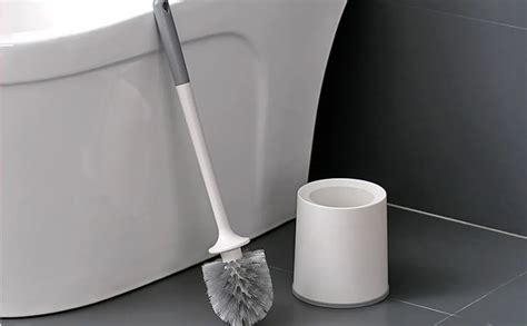 Clyton Pack Of 2 Toilet Cleaning Brush And Holder Set Free Stand Long ...