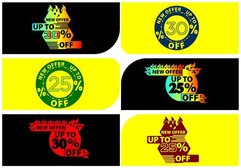 Up to 25, 30 Percent off Logo, Sticker Graphic by mdnuruzzaman01893 ...