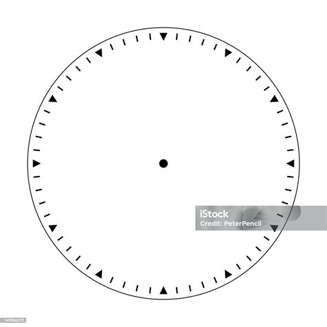 Image result for Clock Face without Numbers