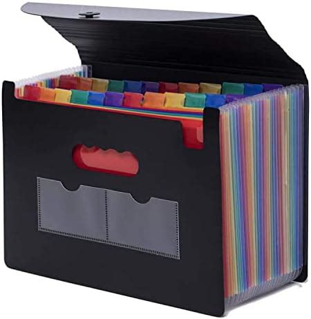 MEZON 24 Pockets Expanding File Folder/Accordian File Organizer ...