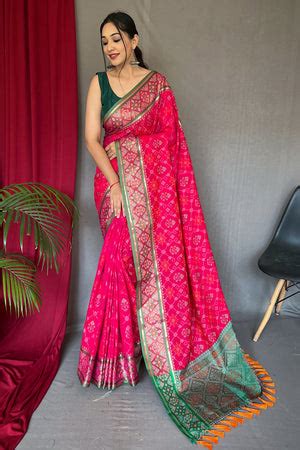 Buy Patola Silk Sarees Online | Karagiri