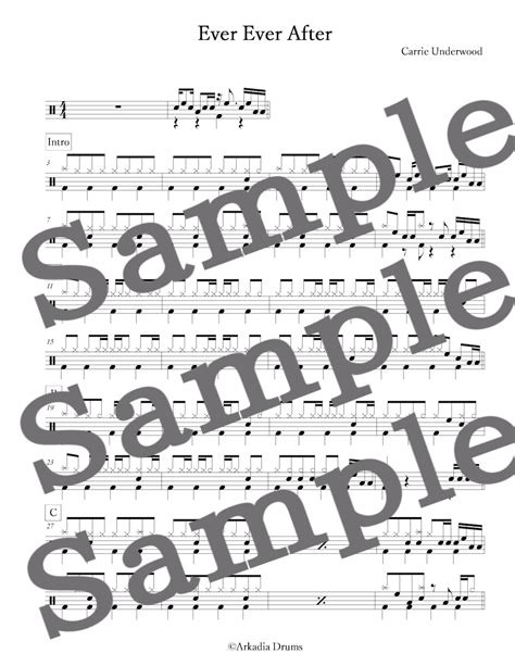 Ever Ever After（Carrie Underwood） | Arkadia Drums