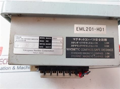 Yokogawa Navitec Lr221-f Speed And Distance Indicator Ac 220V – Aeliya ...
