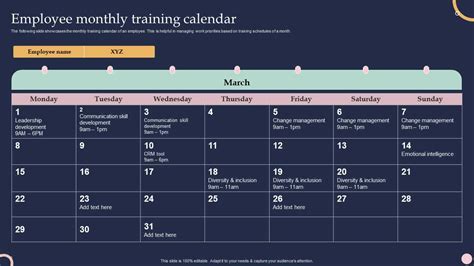 Free Workshop Calendar Template for Efficient Planning and Organization