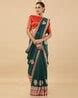 Buy Dark Green Sarees for Women by SOCH Online | Ajio.com