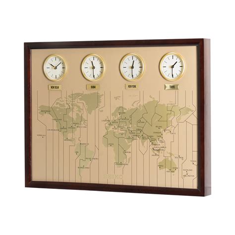 SEIKO ONLINE STORE QXA722B Multi-time clock – SEIKO CLOCKS INDIA