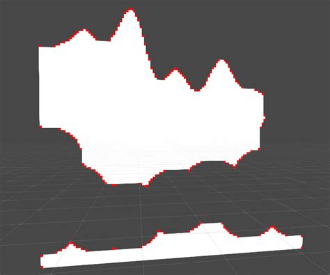 Unity Polygon Collider 2D 的图像结果
