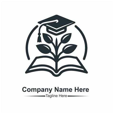 Education logo here | Premium AI-generated vector