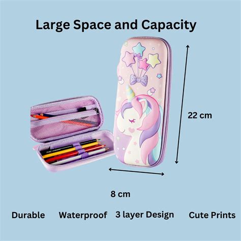 3D Unicorn Pencil Case | NEKQ0801– KidsROAR