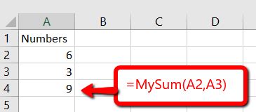 Image result for Function Excel VBA