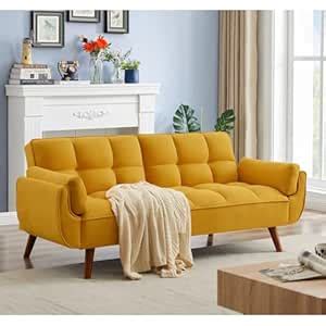 Eiram Aleana 3-Seater Sofa Cum Bed | Convertible Sleeper Sofa with ...