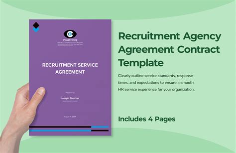 Free Agent Agreement Templates, Editable and Printable