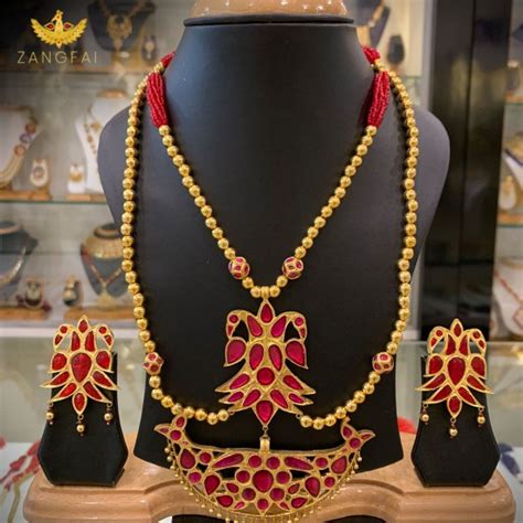 Assamese Traditional double faced xen Junbiri Set |Multilayered 24 ...