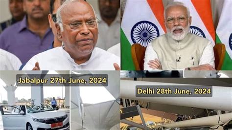 Mallikarjun Kharge Lists Infrastructure Collapse Incidents To Slam BJP ...