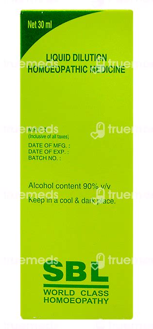 Sbl Kali Bichromicum 30 Ch Dilution 30 Ml - Uses, Side Effects, Dosage ...