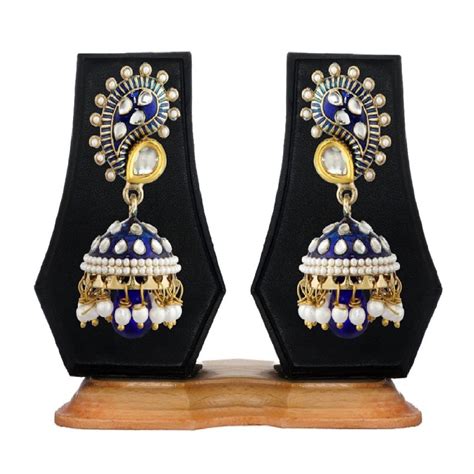 Buy Anika's Creation Classic White Pearl Jhumki For Women And Girls Online
