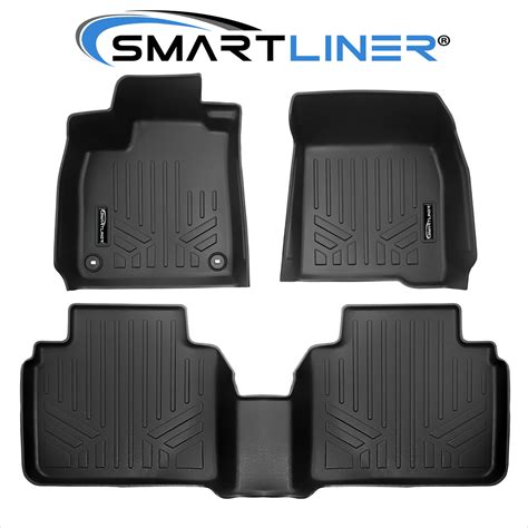 SMARTLINER Custom Fit Floor Mats 2 Row Liner Set OEM TPE 2023-2025 ...