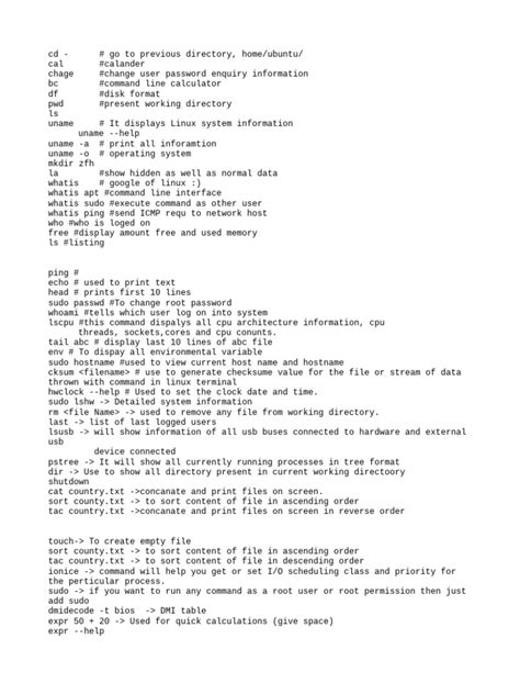Ubuntu Linux Commands 的图像结果