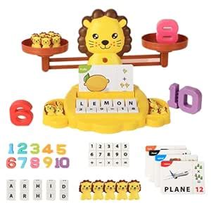 Buy Math Counting Games Educational Lion Balance Counting Cool Math ...