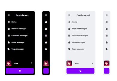 Sidebar Menu Using HTML and CSS 的图像结果