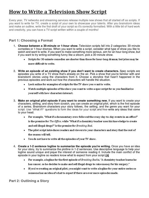 Image result for How to Write a Sitcom Script