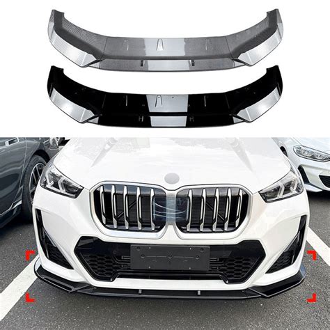X1 U11 2023+ Front Bumper Lip Splitter Skirst Carbon Fiber Look Zst-522 ...