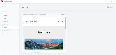 Image result for Archive Using Elementor