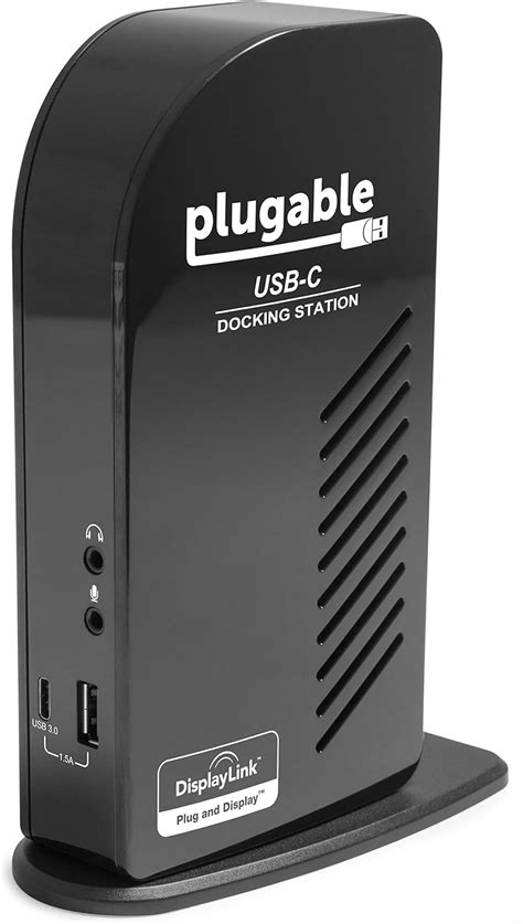 Buy Plugable USB-C Triple Display Docking Station with Charging Support ...