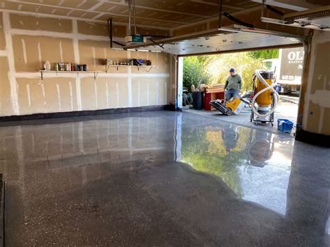 Polished Concrete Garage Floors - Oldstonerestoration