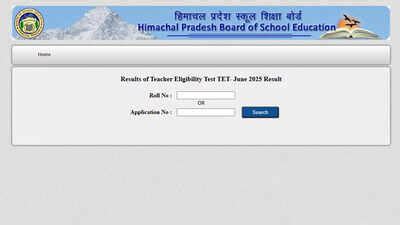 HP TET June 2025 result released at hpbose.org; download here - Times ...