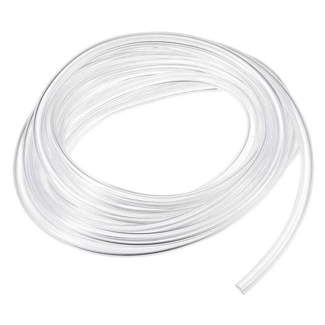 uxcell PVC Hose Tube, 3mm(0.11") ID x 5mm(0.19") OD 3 Meter 9.8ft Clear ...
