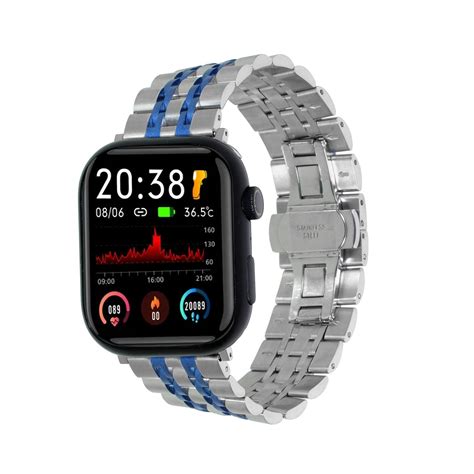 Buy Steel Metal Chain Bands Compatible with Apple Watch Band Ultra – Omax