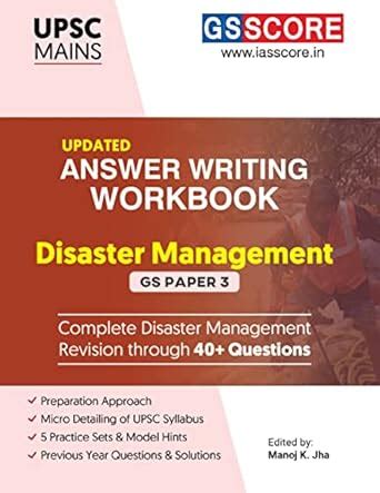 Buy UPSC Mains Disaster Management GS Paper 3 | Answer Writing Workbook ...